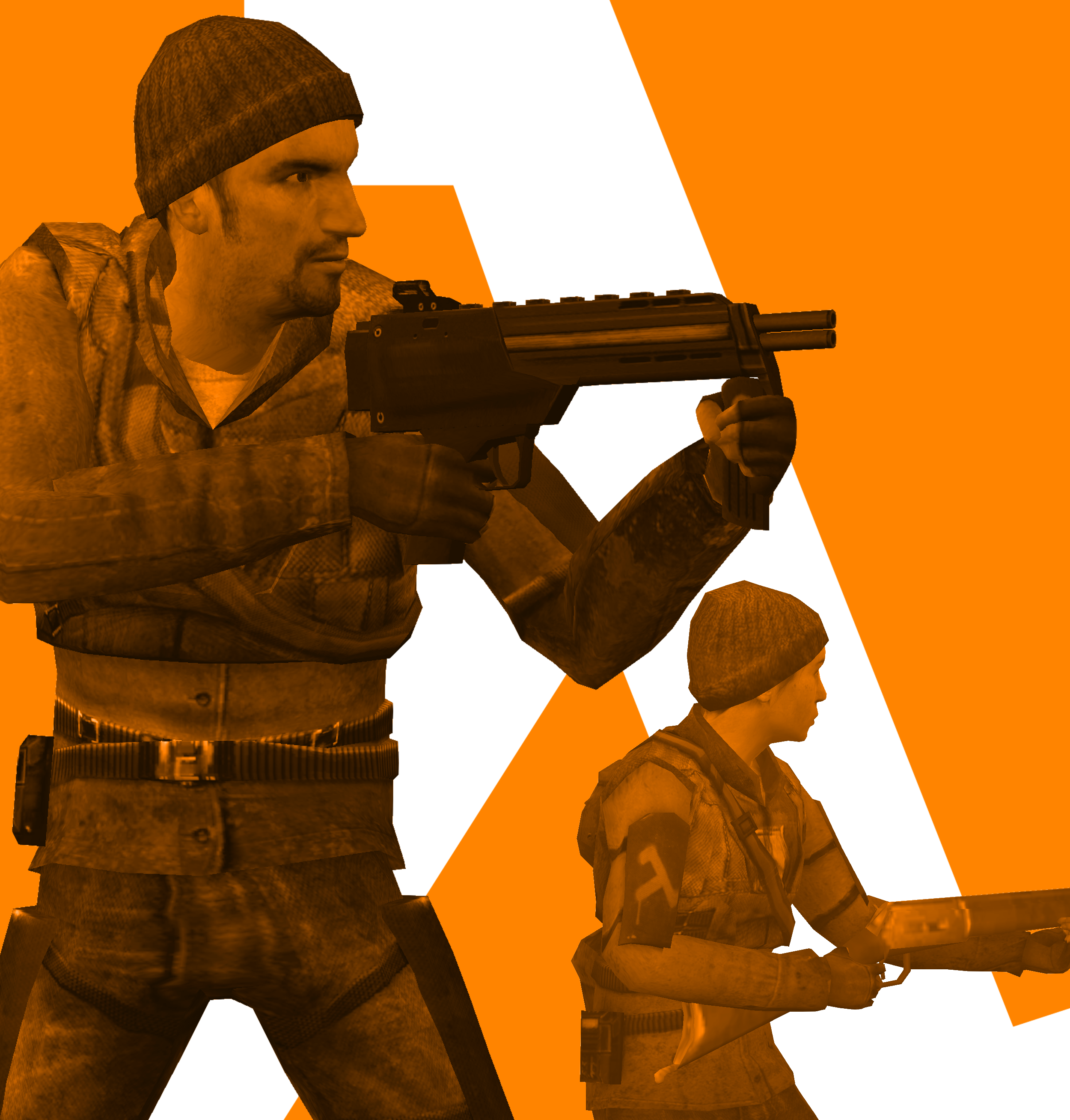 HL2 Resistance faction banner